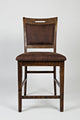 Cannon Valley Upholstered Back Counter Stool Set of 2