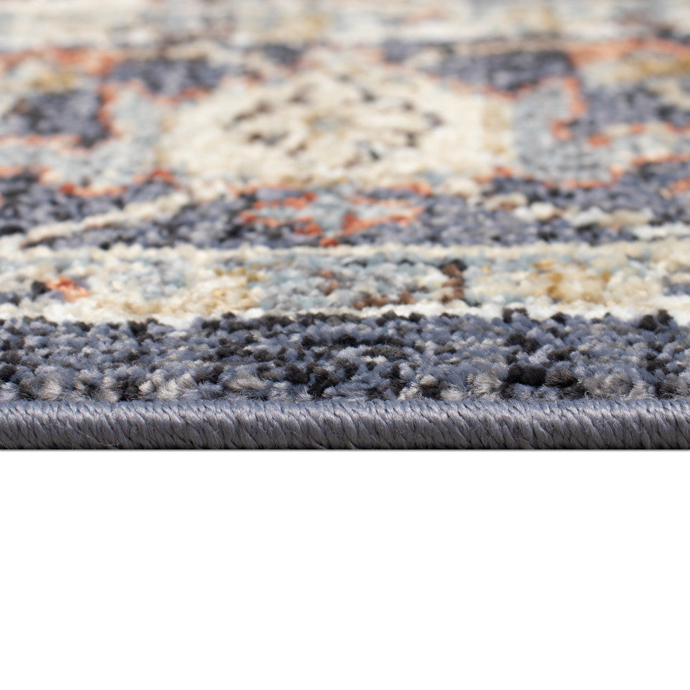 Ariana Heriz Indoor Rug Navy 8'10"x11'9"