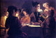 Gerrit Van Honthorst Supper With The Minstrel And His Lute Wall Decal