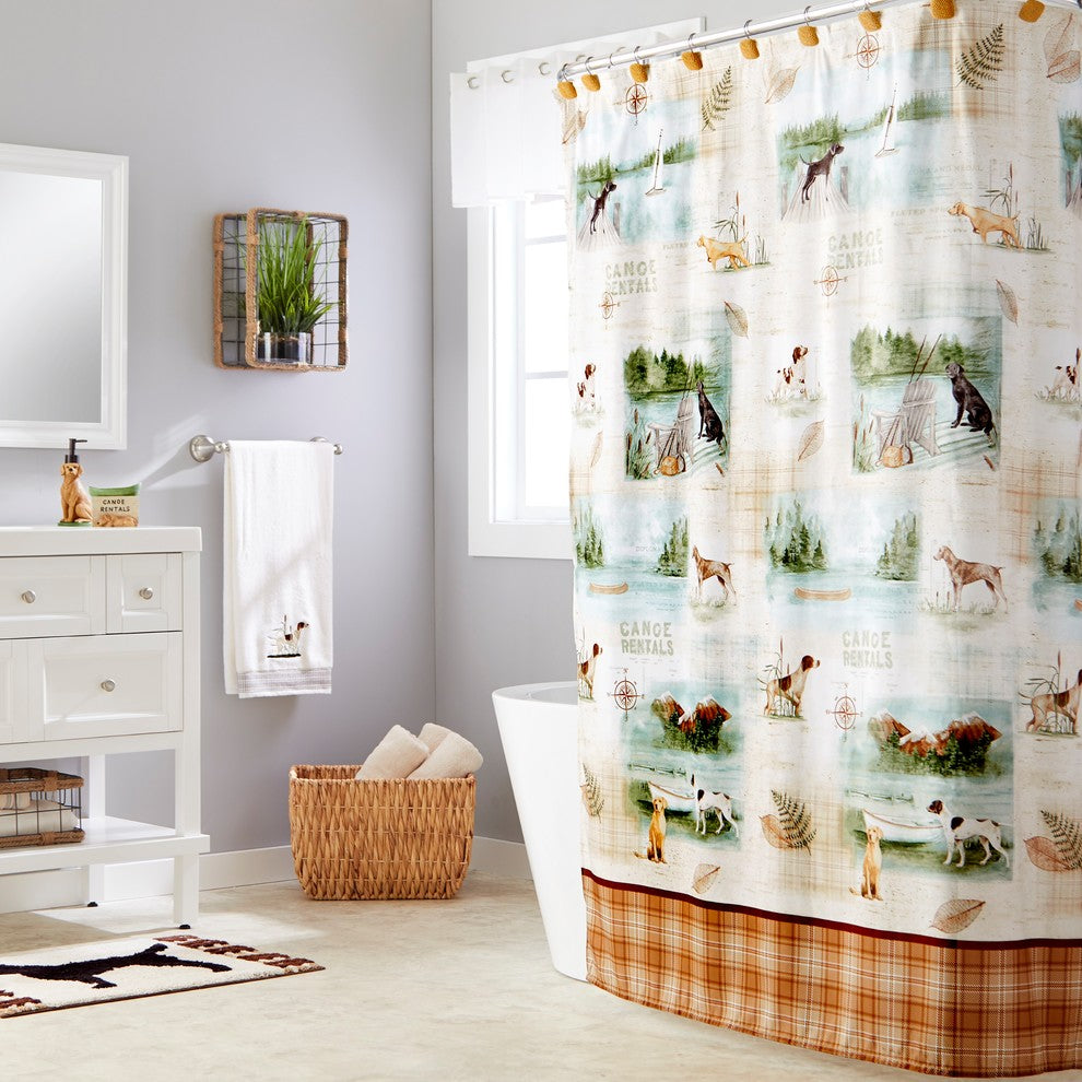 Adirondack Dogs Bath Towel