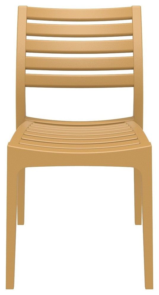 Compamia Ares Outdoor Dining Chairs, Set of 2, Teak Brown