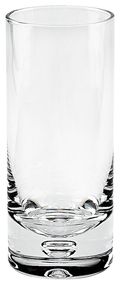 Mouth Blown Crystal Lead Free Hiball Glass 13 Oz  4 Pc Set