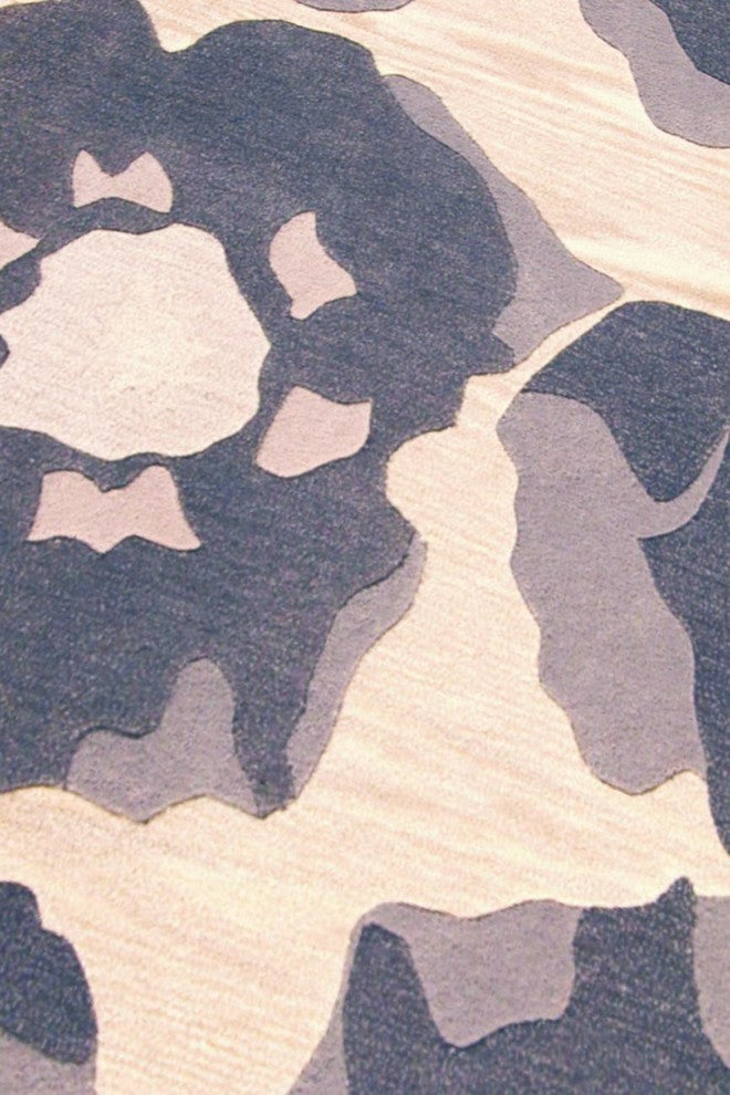Poppy Rug, Gray, 5''6"x7''10"