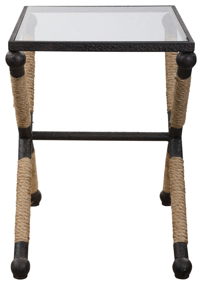 Uttermost Braddock Coastal Accent Table