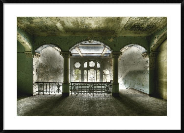 "Ailing Beauty" Framed Digital Print by Markus Kuhne, 44x32"