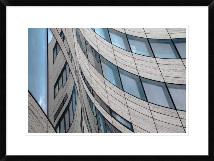 "Ka Windows" Framed Digital Print by Gilbert Claes, 30x22"