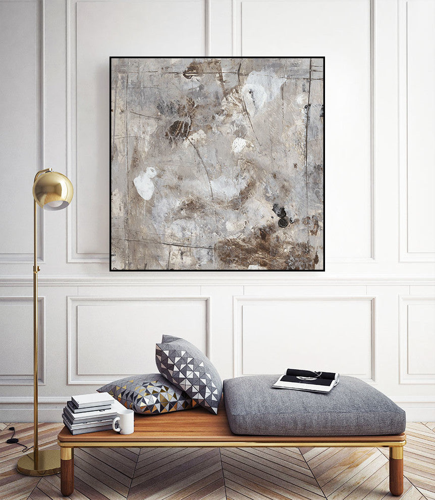 "Neutral Jostle II" CF Print, 30"x30"