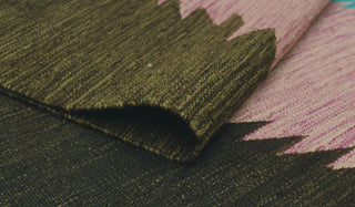 Winchester Kilim Jelani Green Rug