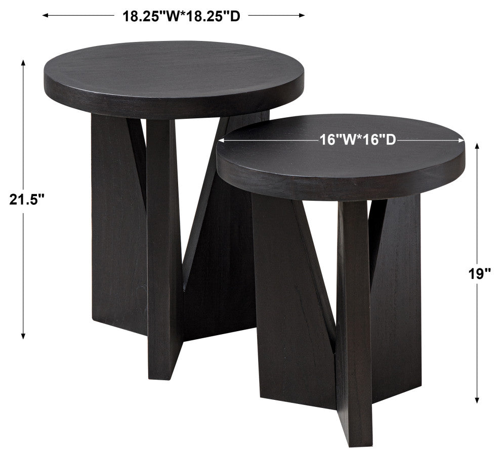 Uttermost Nadette Nesting Tables, 2-Piece Set