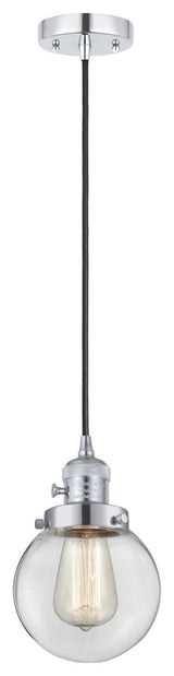 INNOVATIONS 201CSW-PC-G202-6-LED 1-Light Mini Pendant Polished Chrome