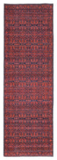 Welch Oriental Machine Washable Pink/Blue Rug, 2'7"x8' Runner
