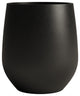 DTY Signature Mount Wilson 1-piece Fiberstone Tapered Planter, Black, Large
