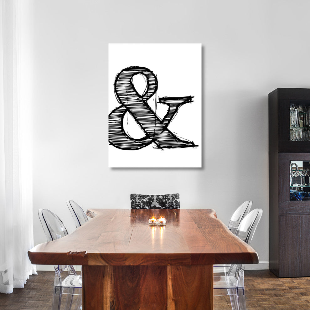 "Ampersand Poster 1" Fine Art Print