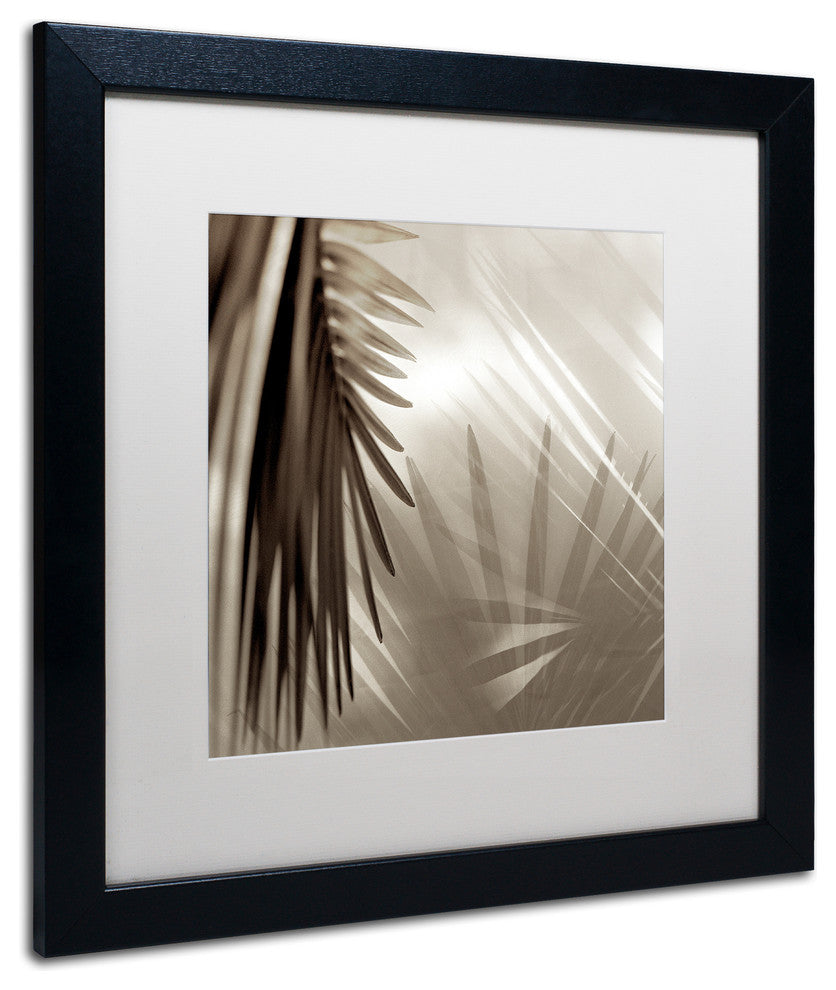 Alan Blaustein 'Florison 55' Art, Black Frame, White Mat, 16x16