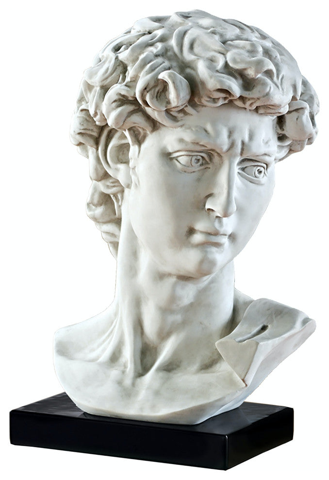 Bust of Michelangelo''s David Statue