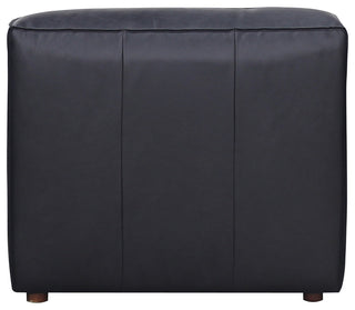 Form Slipper Chair Vantage Black Leather