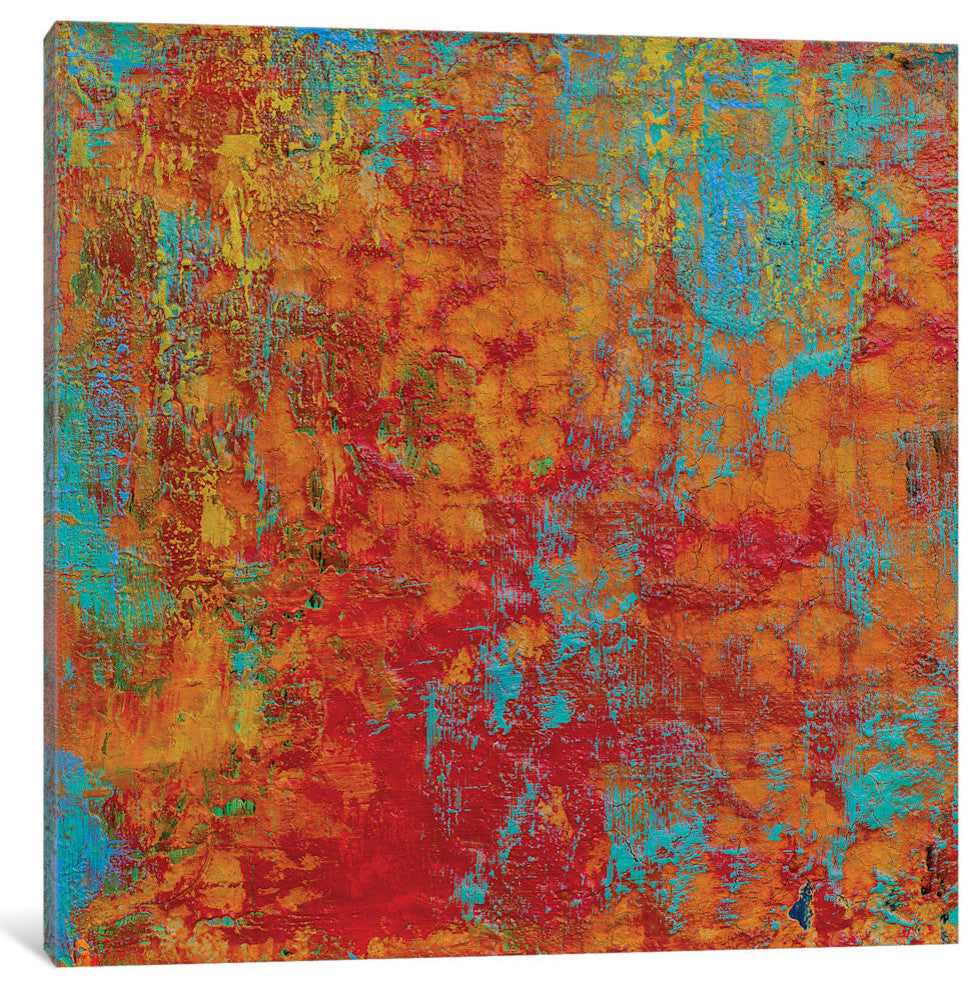 "Spark Of Connection" by Alicia Dunn, Canvas Print, 18"x18"