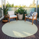 Indoor/Outdoor Laidley LA1 Mist Machine Washable 8' x 8' Rug