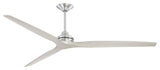 Fanimation Spitfire DC-KIT-84 Spitfire DC 84" 3 Blade Indoor / - Brushed Nickel
