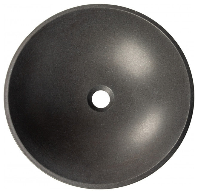 Eden Bath EB_S002LS-H Lava Stone Round Sink Bowl