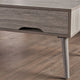 GDF Studio Naomi Mid Century Modern Finished Fiberboard Coffee Table, Gray Oak