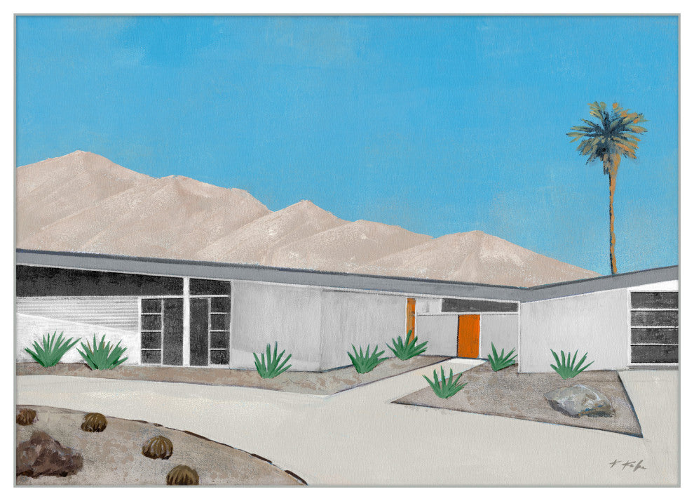 Palm Springs Estate 1, Giclee Reproduction Artwork
