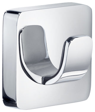 Ice Single Towel Hook, Polished Chrome