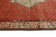 Fine Vintage Distressed Dziko Red/Ivory Runner, 3'4x10'0