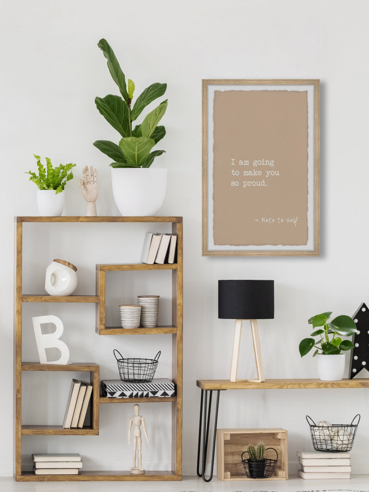 "Make You Proud II" Framed Painting Print, 8x12