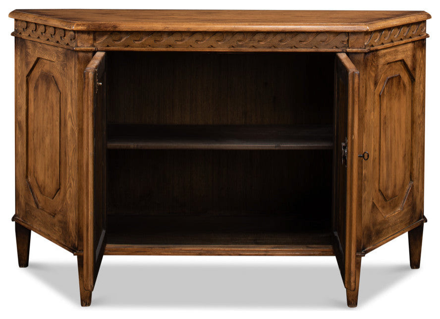 Wrenn Credenza Brown Cabinet for Living Room