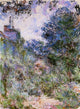 Claude Oscar Monet The House Seen from the Rose Garden Wall Decal