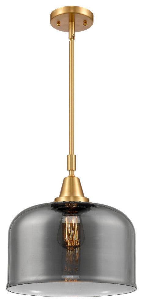 Innovations Lighting 447-1S-SG-G73-L Bell 1 Light 12" Mini Pendant