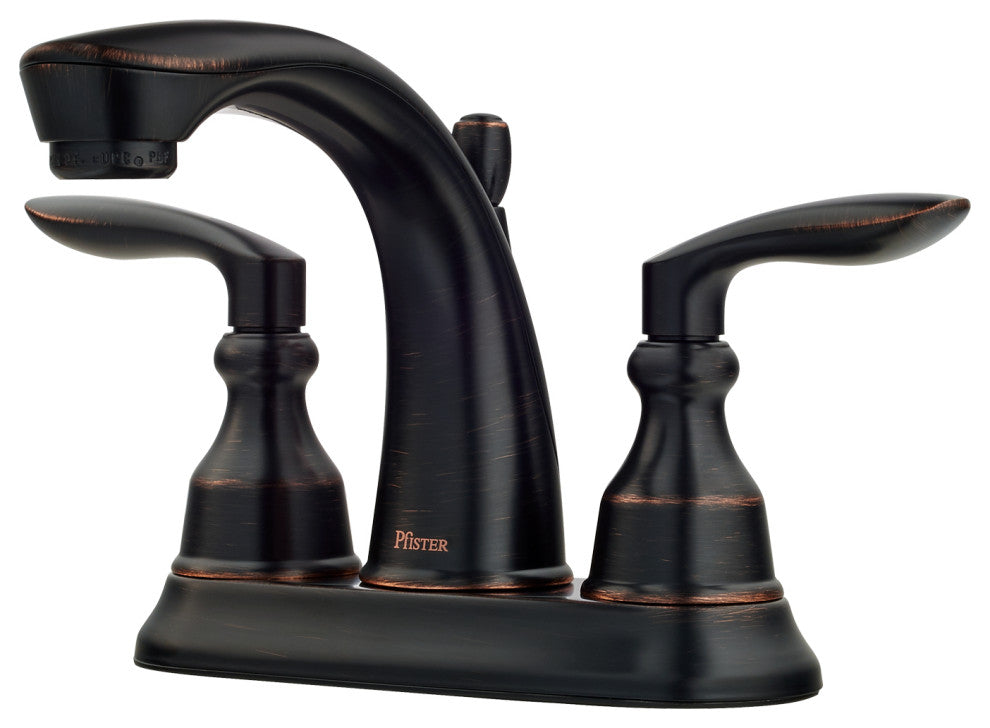 Avalon 2-Handle 4" Centerset Bathroom Faucet, Tuscan Bronze