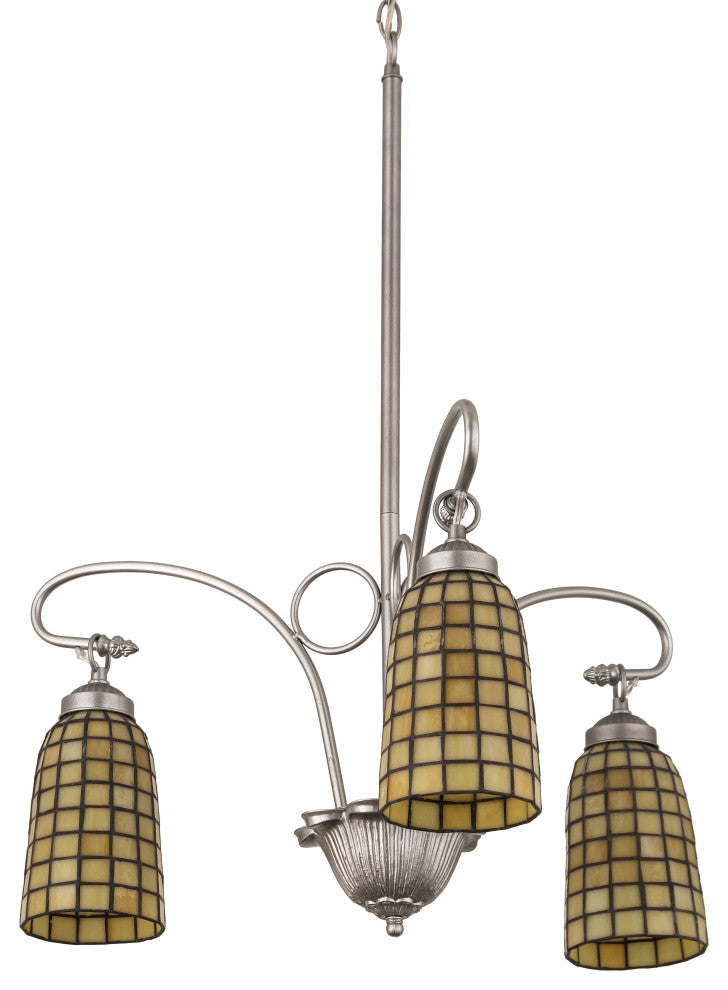 24W Terra Bone 3 LT Chandelier