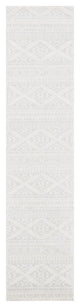 Safavieh Tulum Tul272G Southwestern Rug, Ivory and Light Gray, 2'0"x15'0" Runner