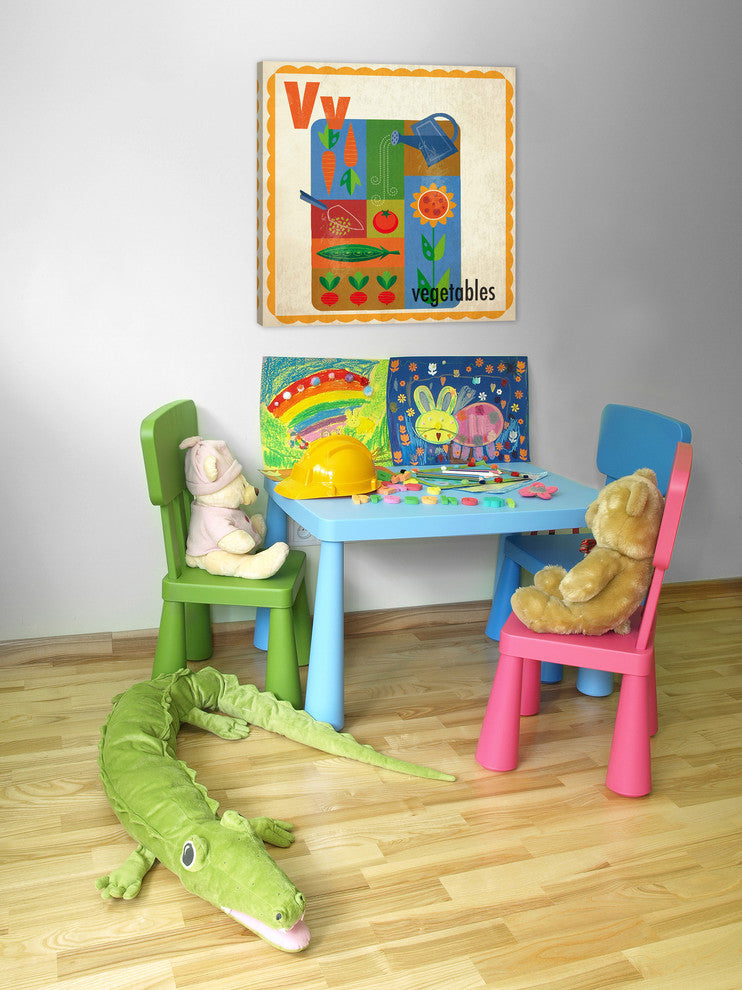 "Vegetables" Painting Print on Canvas by Curtis