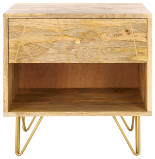Safavieh Marigold Nightstand, Natural