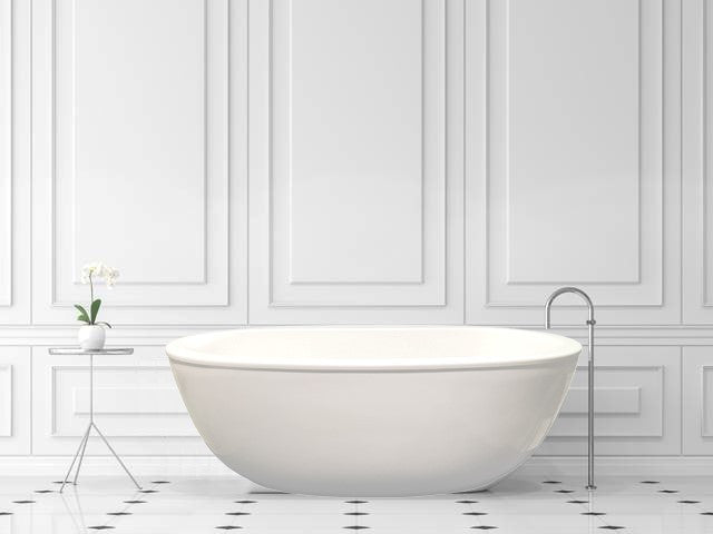 Sarah 66"x36" SD Free Standing 9 Jet Series Hydro Massage Bath With Access Panel