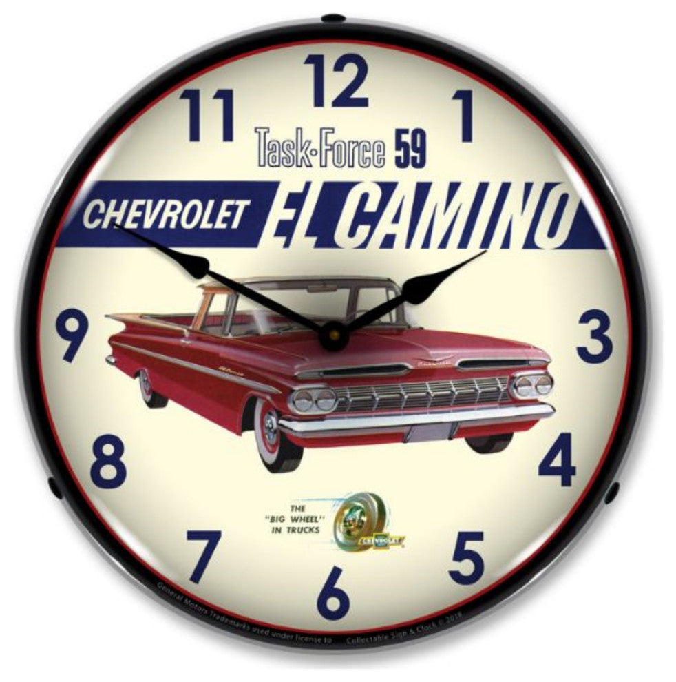 GM1806865 1959 El Camino Clock