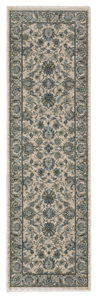 Oriental Weavers Aberdeen 070I1 Floral Rug, Beige, 3'3"x5'