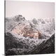 "Mountain Glow" Wrapped Canvas Art Print, 24"x24"x1.5"