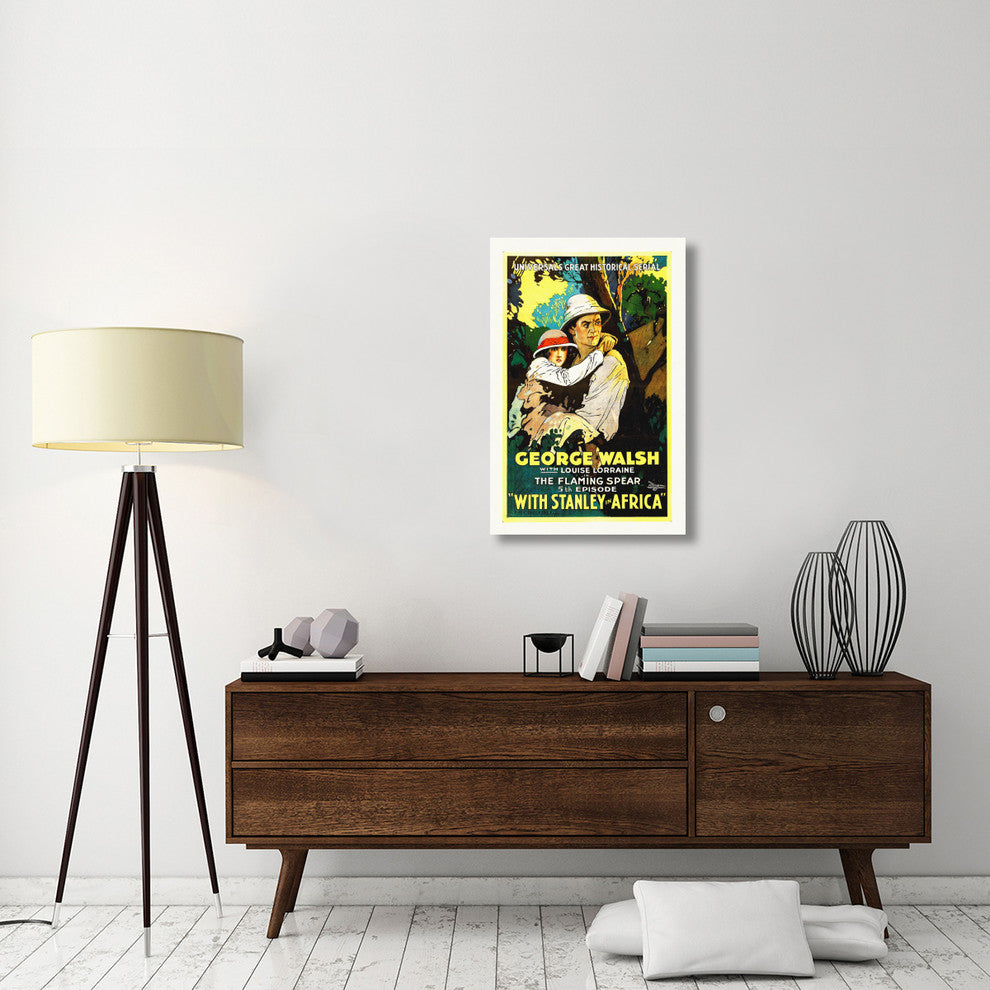 "With Stanley In Africa" Canvas by Hollywood Photo Archive, 24x36"