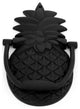 Black Pineapple Door Knocker 8" H Brass Front Door Or Gate Metal Knockers