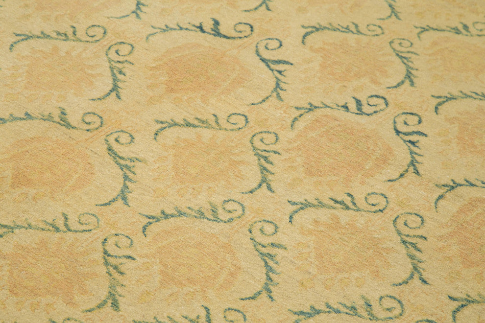 Rug N Carpet - Hand-Knotted Oriental 7' 7" x 9' 2" Unique Oushak Area Rug