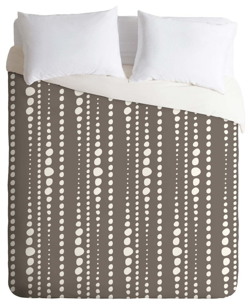 Deny Designs Heather Dutton Bestrewn Stone Duvet Cover - Lightweight
