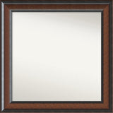 Wall Mirror Choose your Custom Size, Cyprus Walnut