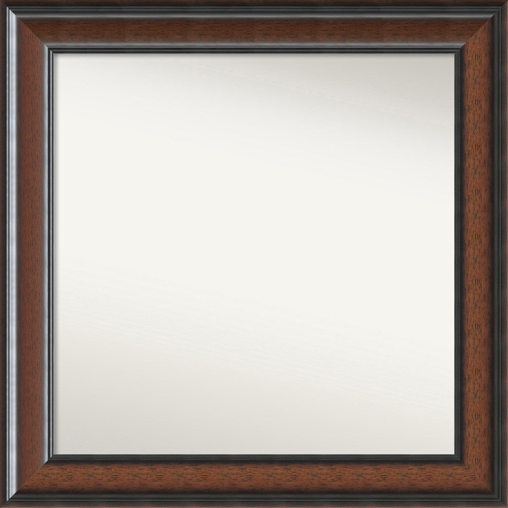 Wall Mirror Choose your Custom Size, Cyprus Walnut