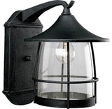 1-Light Wall Lantern, Gilded Iron