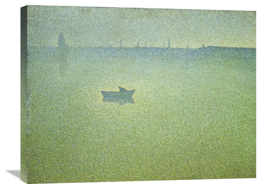 "Seine at Dawn" Artwork, 30"x22"