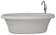 Bello 79"x39" Free Standing Heated Soaking Bath